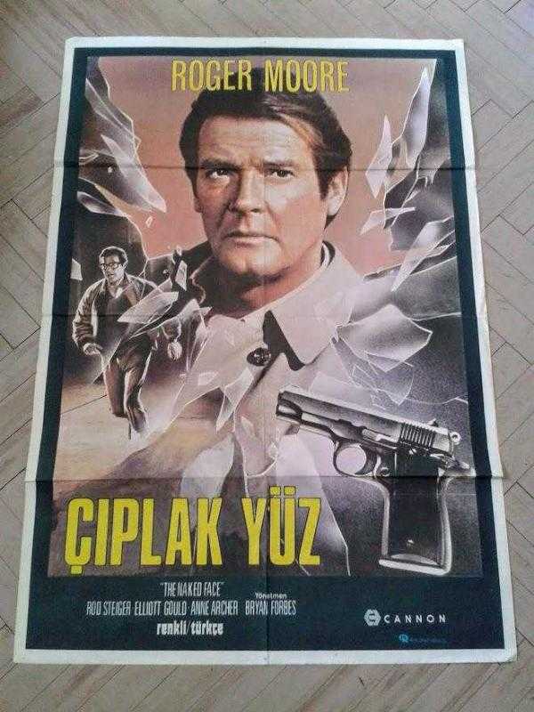 Iplak Y Z The Naked Face F Lm N N Af Roger Moore Rod Steiger